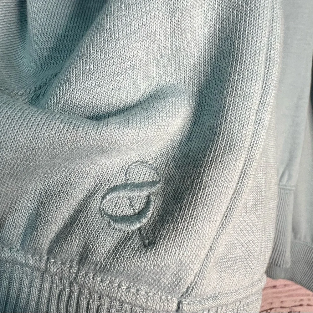 Lou & Grey XL Lounge Pull Over‎ 1/2 Zip Blue Sweater Athleisure